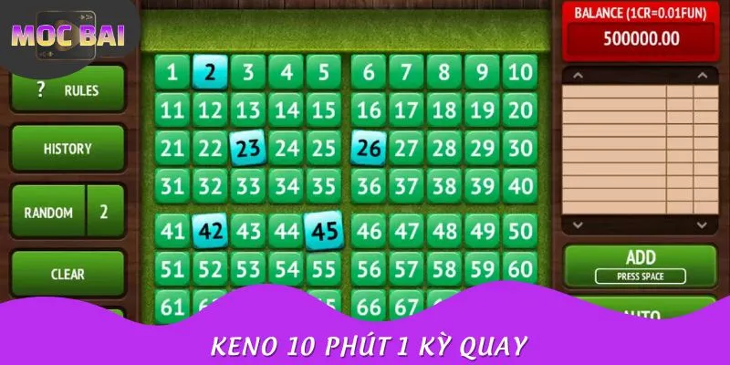 10 phút 1 kỳ quay dễ tham gia nhiều lượt